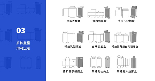 膠盒(hé)包裝(zhuāng)盒型(xíng)