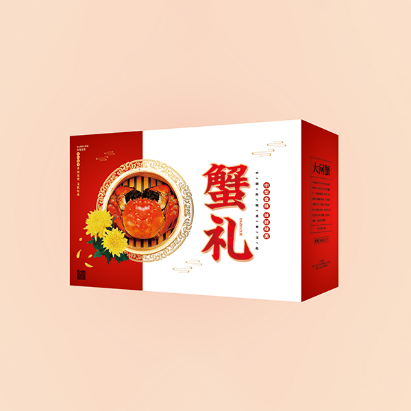 大閘蟹食(shí)品(pǐn)禮盒包裝盒